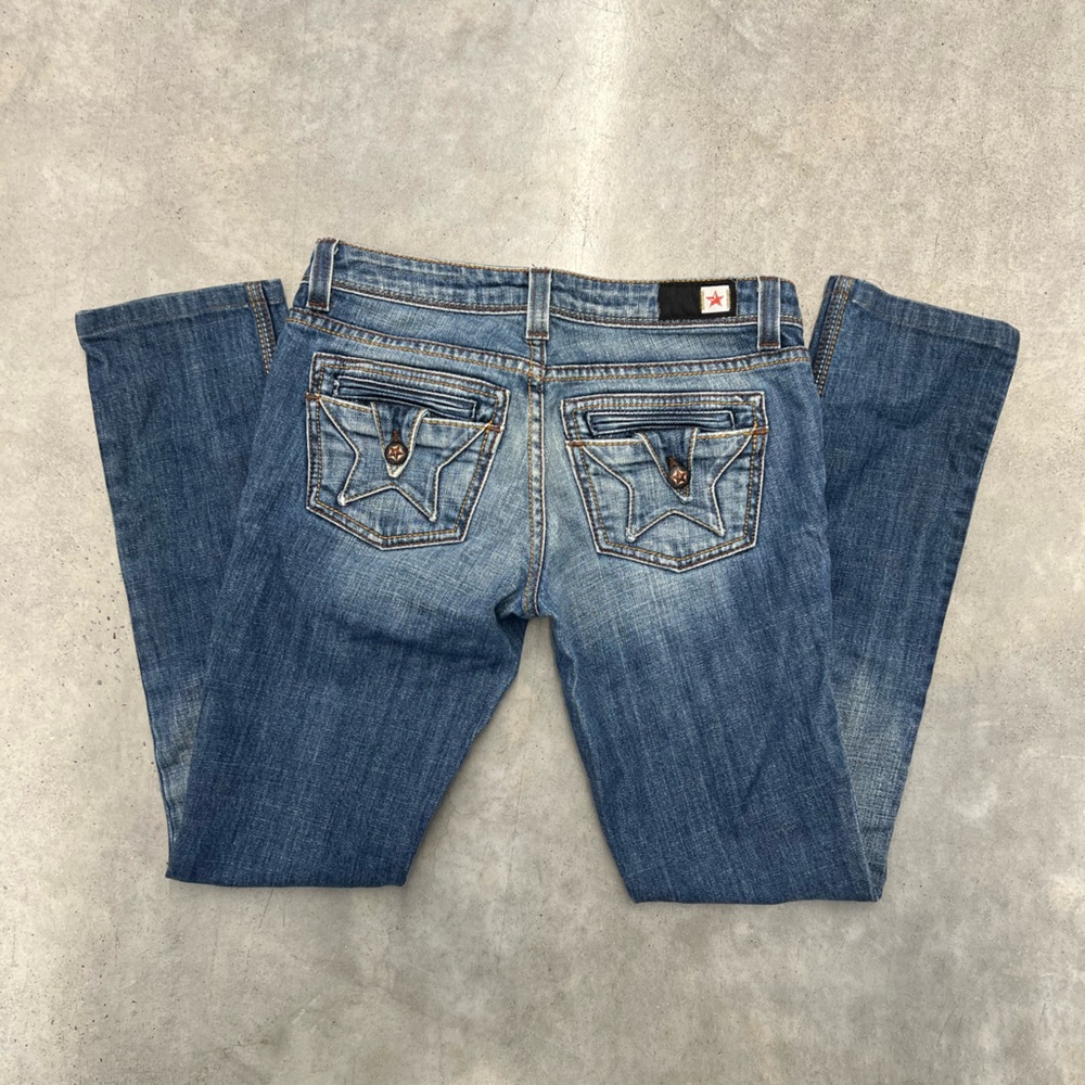 People's Liberation Blue Skinny Jeans
